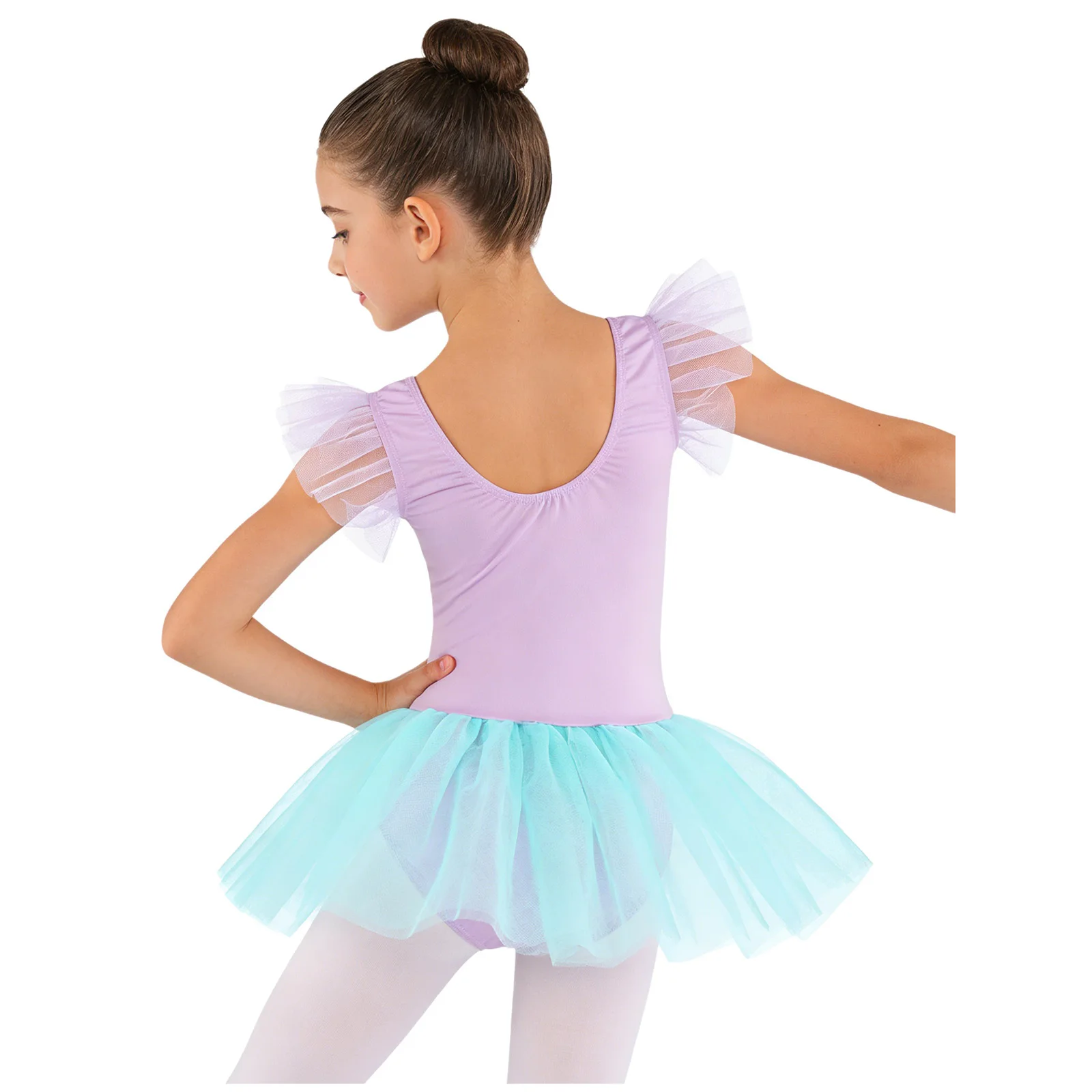 Kids Girls Ballet Jazz Dance Wear Costume Bow Sequins Ruffled Sleeves Tulle Tutu Dress for Gymnastics Stage Performance Practice
Kids Girls Ballet Jazz Dance Wear Costume Bow Sequins Ruffled Sleeves Tulle Tutu Dress for Gymnastics Stage Performance Practice