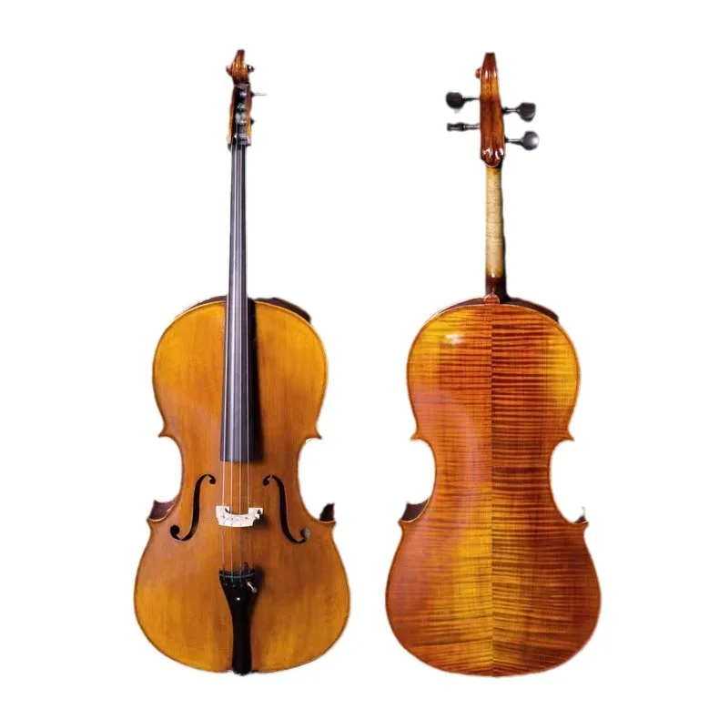 High-end All-handmade Solid Wood Natural Tiger Pattern Adult Children's Grade Professional Grade Performance Grade