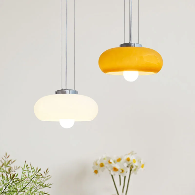 Nordic Glass Pendant Lamp Led Indoor Lighting Fixture Restaurant Chandeliers Bedroom Bedside Atmosphere Lights E27 Hoom Decor
Nordic Glass Pendant Lamp Led Indoor Lighting Fixture Restaurant Chandeliers Bedroom Bedside Atmosphere Lights E27 Hoom Decor