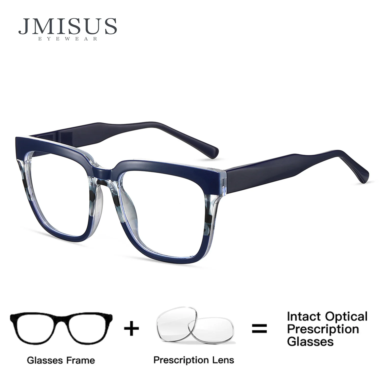 JMISUS Classic Handmade Acetate Square Progressive Multifocal Glasses Woman Anti-Blue Light Photochromic Prescription Eyewear
JMISUS Classic Handmade Acetate Square Progressive Multifocal Glasses Woman Anti-Blue Light Photochromic Prescription Eyewear