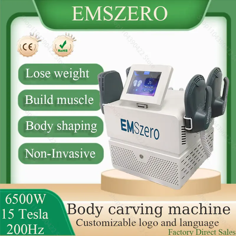 2025 EMSZERO 6500W professional weight loss EMS muscle stimulation machine 200Hz RF fat burning body shaping machine
2025 EMSZERO 6500W professional weight loss EMS muscle stimulation machine 200Hz RF fat burning body shaping machine