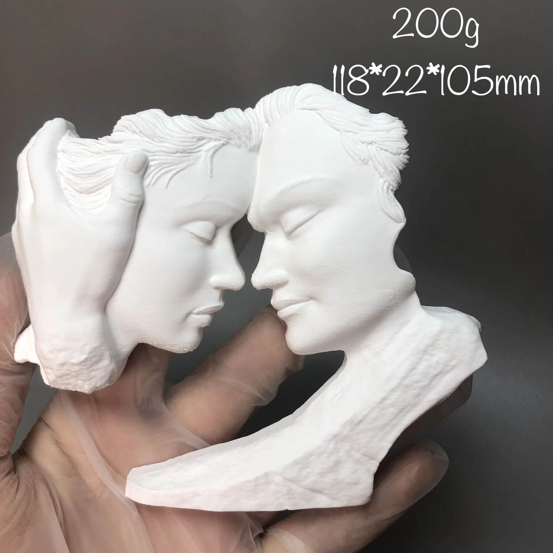 Modern lovers art plaster statue figurines Creative mini sculpture tabletop decoration
Modern lovers art plaster statue figurines Creative mini sculpture tabletop decoration