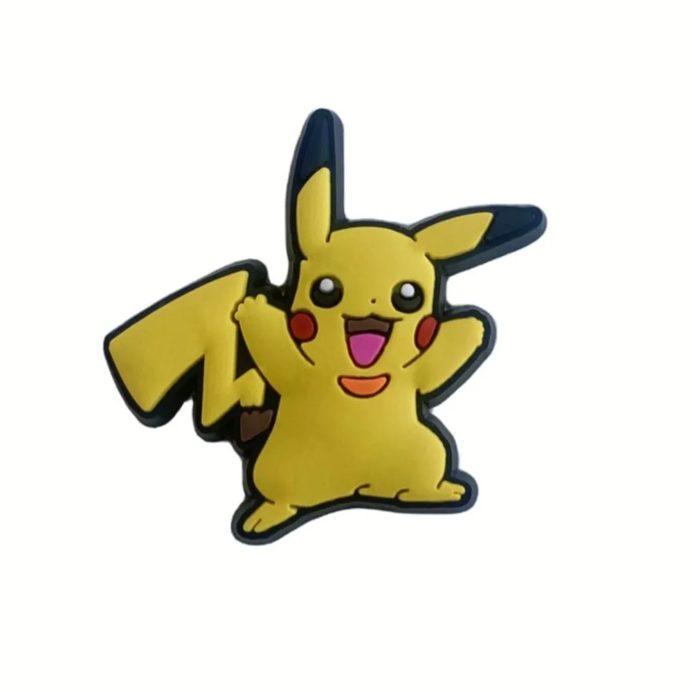 MINISO Cartoon Cute Pikachu Serie DIY Shoe Flower Decorative Buckles Detachable Pokémon Soft Rubber Shoe Clip Children Gift
MINISO Cartoon Cute Pikachu Serie DIY Shoe Flower Decorative Buckles Detachable Pokémon Soft Rubber Shoe Clip Children Gift
