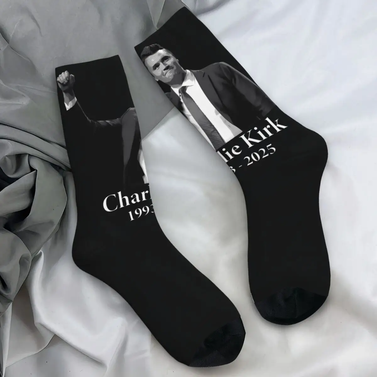 REST IN PEACE Charlie Kirk 1993-2025 Socks Fashion Stockings Unisex Men High Quality Running Socks Winter Anti Skid Socks
REST IN PEACE Charlie Kirk 1993-2025 Socks Fashion Stockings Unisex Men High Quality Running Socks Winter Anti Skid Socks