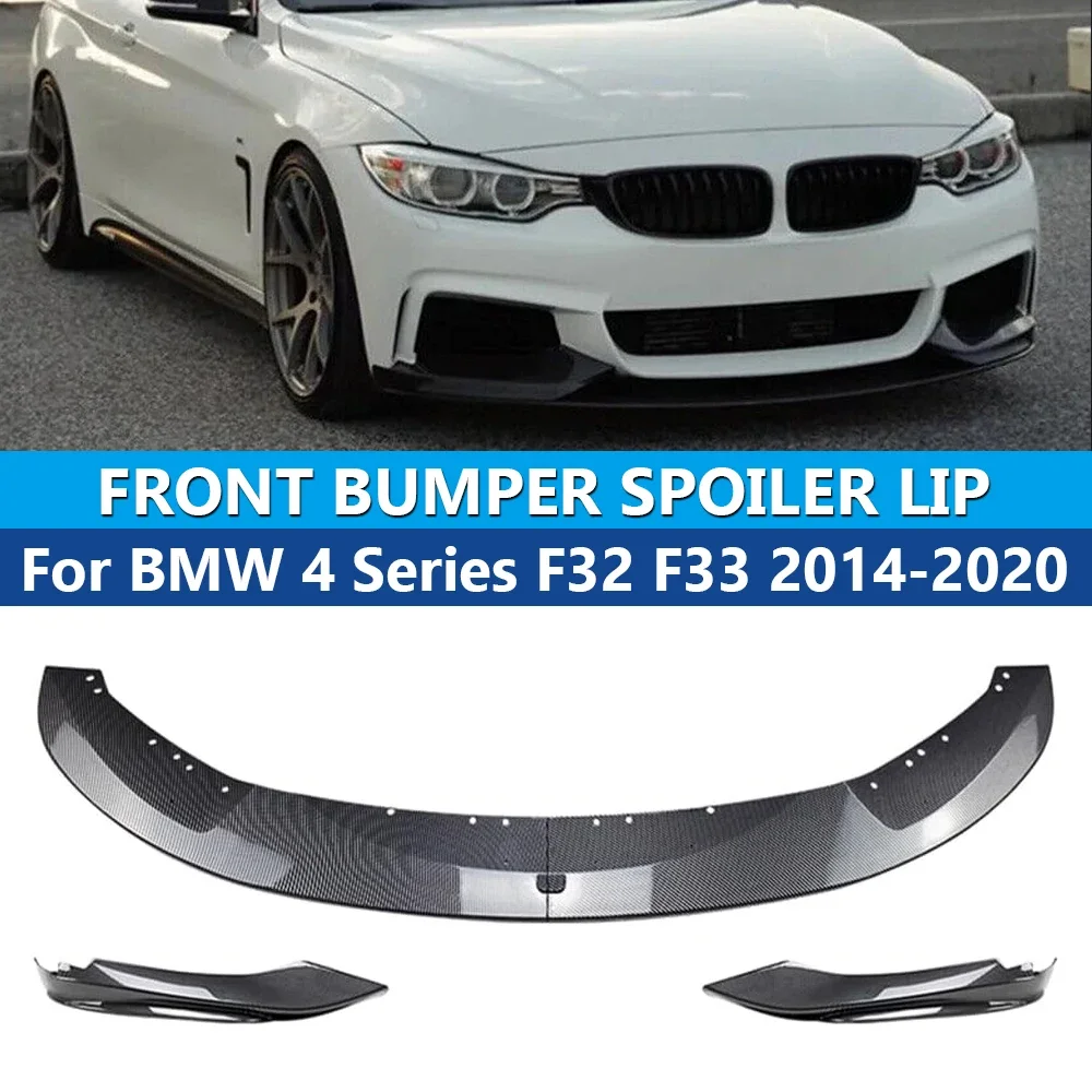 M Performance Front Bumper Lip Spoiler Splitter Diffuser Cover Guard Body Kit for BMW 4 Series F32 F33 F36 M-Tech 2014-2020
M Performance Front Bumper Lip Spoiler Splitter Diffuser Cover Guard Body Kit for BMW 4 Series F32 F33 F36 M-Tech 2014-2020
