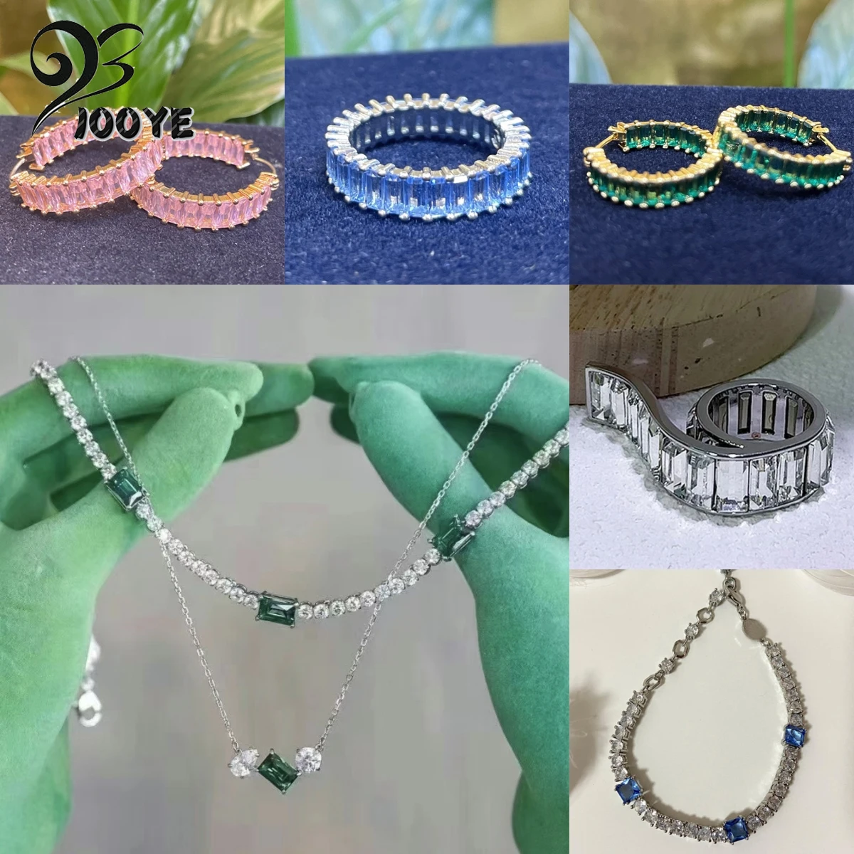 Original 2025 New Luxury Fine Jewelry Sets Charm Green Brown Crystal Fashion Necklace Bracelets Earrings Romantic Gift For Women
Original 2025 New Luxury Fine Jewelry Sets Charm Green Brown Crystal Fashion Necklace Bracelets Earrings Romantic Gift For Women