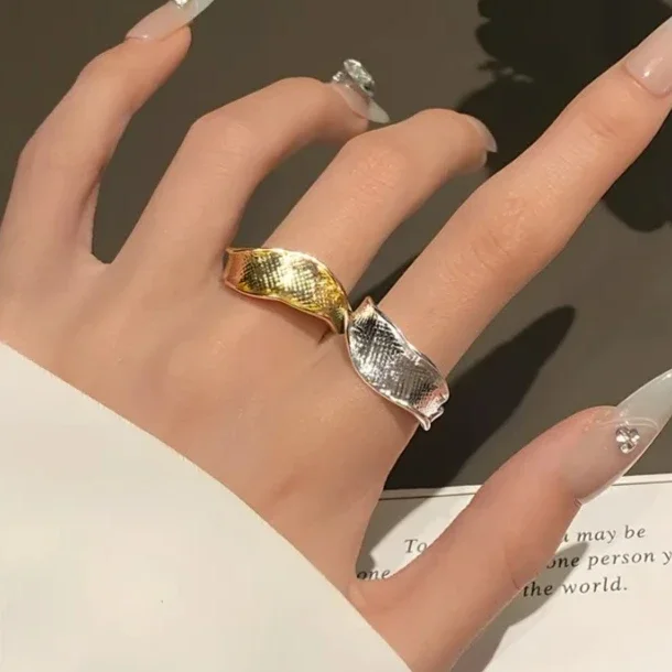 Real 925 Sterling Silver Irregular Wave Curling Geometric Opening Rings for Women Punk Fine Jewelry Minimalist Accessories
Real 925 Sterling Silver Irregular Wave Curling Geometric Opening Rings for Women Punk Fine Jewelry Minimalist Accessories