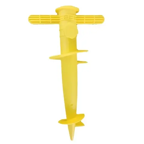 1PC Spiral plastic umbrella base Adjustable sand fixation tool  Beach umbrella anchor base Beach plastic ground plug