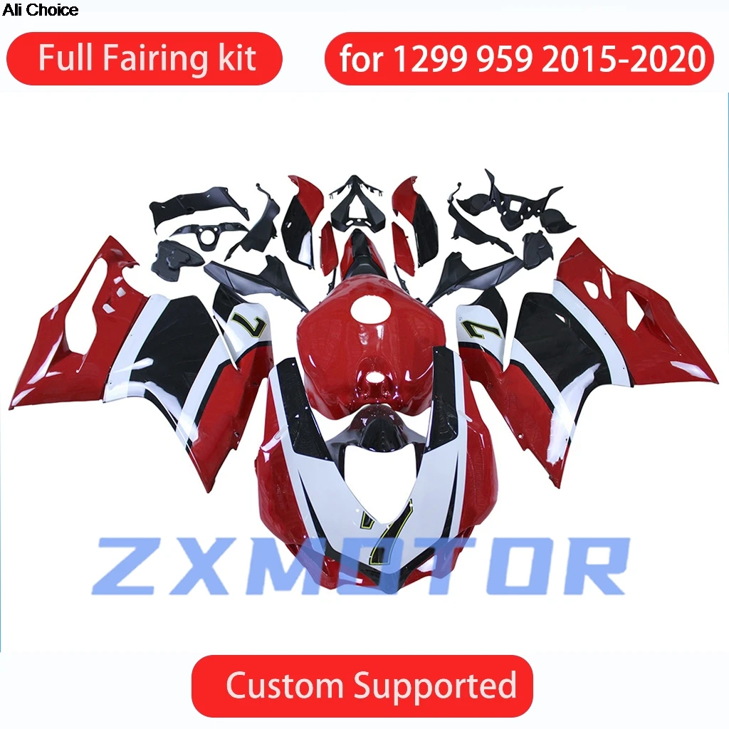 New Fairing Set 959 2015 2016 2017 2018 2019 2020 Motorcycle Fairings Kit for DUCATI 1299 Panigale 15 16 17 18 19 20
New Fairing Set 959 2015 2016 2017 2018 2019 2020 Motorcycle Fairings Kit for DUCATI 1299 Panigale 15 16 17 18 19 20