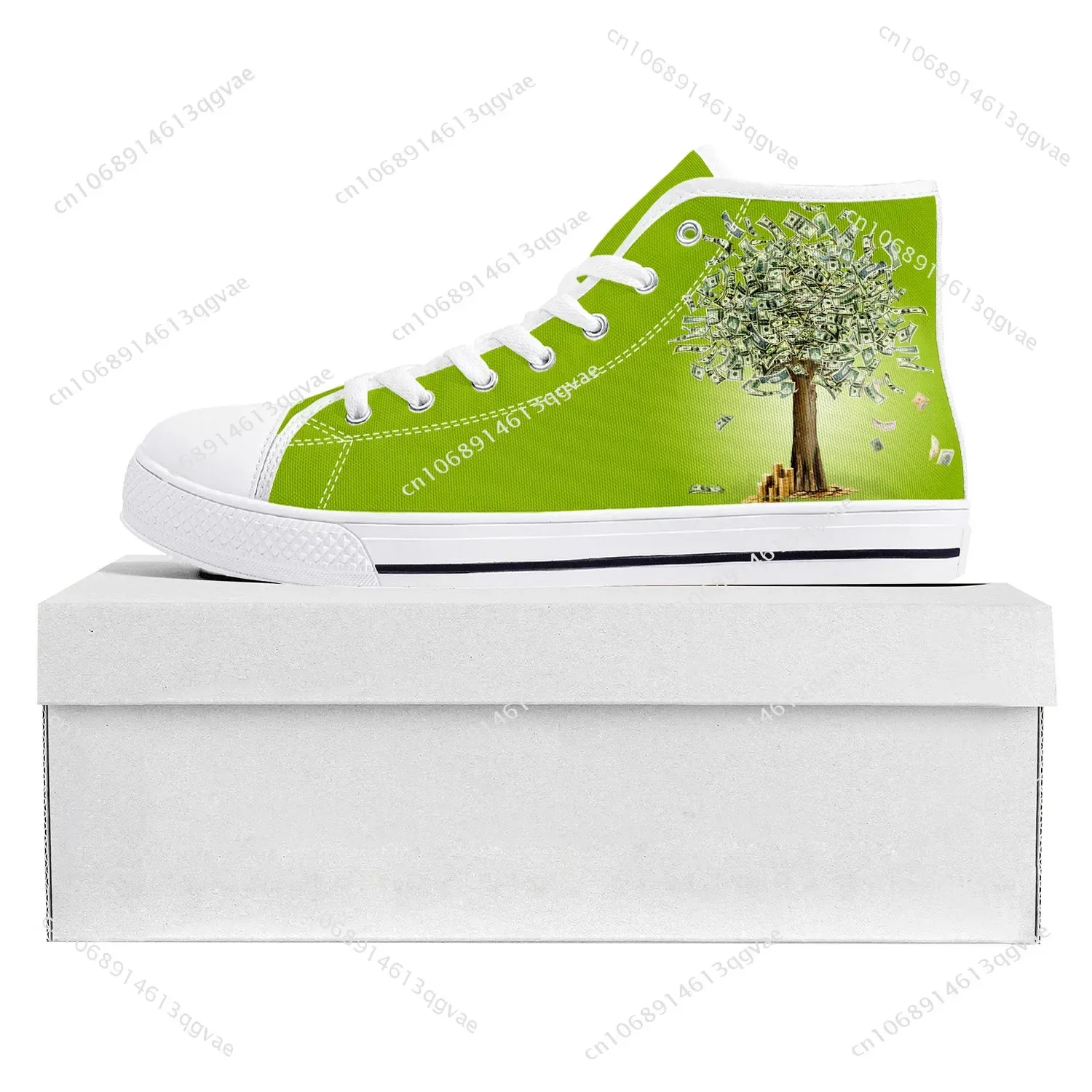 Dollar Green Tree High Top High Quality Sneakers Mens Womens Teenager Canvas Sneaker Casual Couple Shoes Custom Made Shoe White
Dollar Green Tree High Top High Quality Sneakers Mens Womens Teenager Canvas Sneaker Casual Couple Shoes Custom Made Shoe White