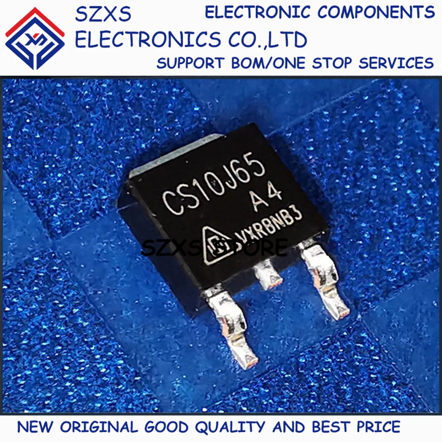 New Original 20Pcs CS10J65 CS10J65A4 TO-252 10A 650V MOSFET Field Effect Transistor In Stock Electronic Components Good Quality
New Original 20Pcs CS10J65 CS10J65A4 TO-252 10A 650V MOSFET Field Effect Transistor In Stock Electronic Components Good Quality