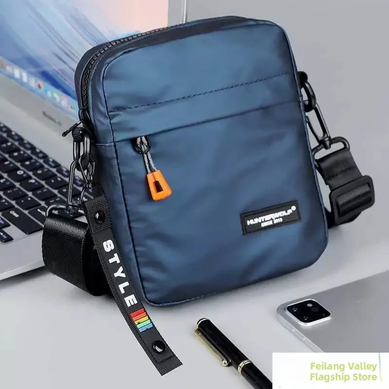 New Men's Casual Waterproof Fashion Shoulder Bag Leisure Trend Backpack Small Quality Match All Fly Blue Valley Brand
New Men's Casual Waterproof Fashion Shoulder Bag Leisure Trend Backpack Small Quality Match All Fly Blue Valley Brand