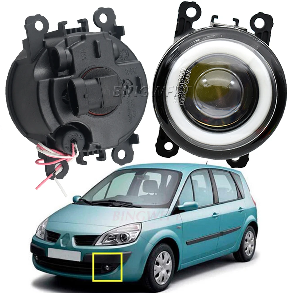 2 шт. светодиодные противотуманные фары Angel Eye DRL дневные ходовые огни для Renault Scenic II JM0 JM1 MPV 03-09 для cenic III JZ0 JZ1 MPV 09-15
2 шт. светодиодные противотуманные фары Angel Eye DRL дневные ходовые огни для Renault Scenic II JM0 JM1 MPV 03-09 для cenic III JZ0 JZ1 MPV 09-15