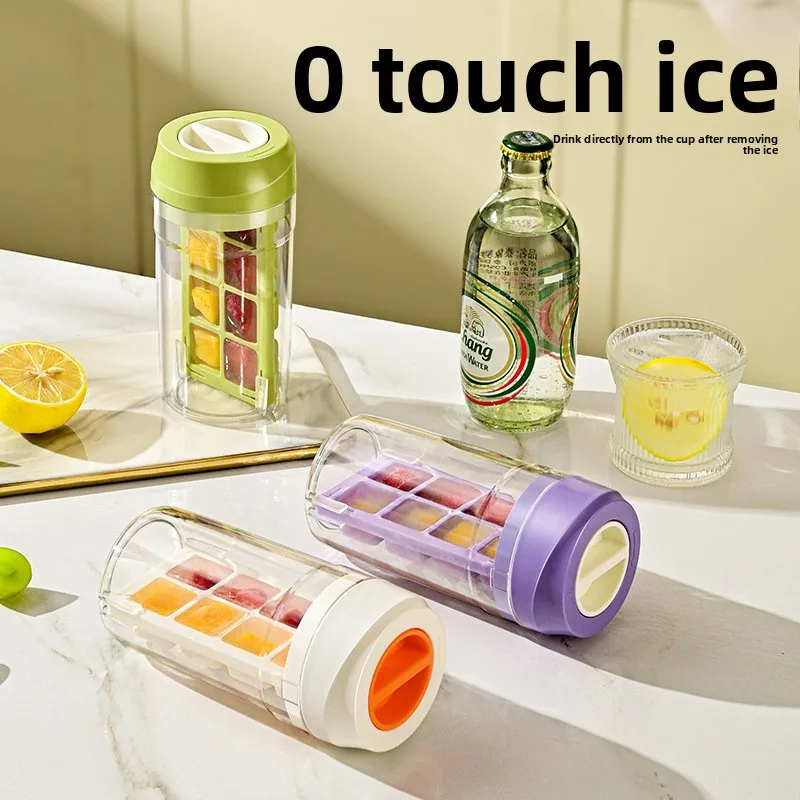 Ice Making Cup 8 Grids Ice Cube Mold Simple Portable Ices Making Cup Rotating De Icing Large Capacity Ice Storage Cup for Summer
Ice Making Cup 8 Grids Ice Cube Mold Simple Portable Ices Making Cup Rotating De Icing Large Capacity Ice Storage Cup for Summer
