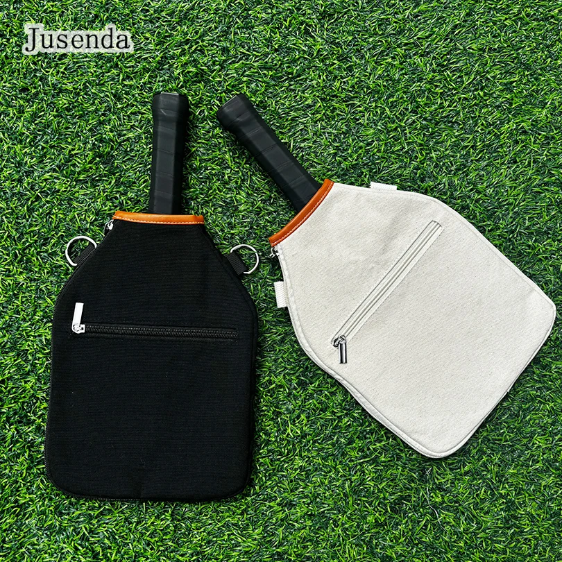 Canvas Pickkle Racket Crossbody Bag, Thickness Racket Storage Protective Cover, Tennis Sports Shoulder Bag
Canvas Pickkle Racket Crossbody Bag, Thickness Racket Storage Protective Cover, Tennis Sports Shoulder Bag