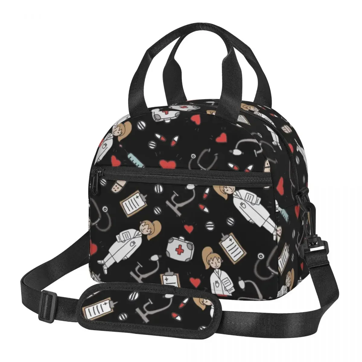 NOISYDESIGNS термосумка для обеда с принтом врачей и медсестер, женская портативная изолированная сумка-холодильник для пикника и офиса, многоразовые упакованные сумки для обеда
NOISYDESIGNS термосумка для обеда с принтом врачей и медсестер, женская портативная изолированная сумка-холодильник для пикника и офиса, многоразовые упакованные сумки для обеда