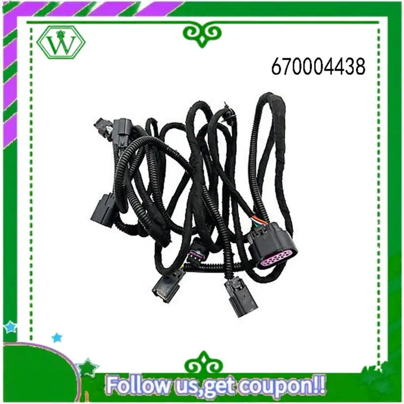 AC34-NEW Front Bumper Radar Harness Connector Parking Sensor Cable For Maserati Ghibli 2014-2017 670004438 Parts Accessories
AC34-NEW Front Bumper Radar Harness Connector Parking Sensor Cable For Maserati Ghibli 2014-2017 670004438 Parts Accessories