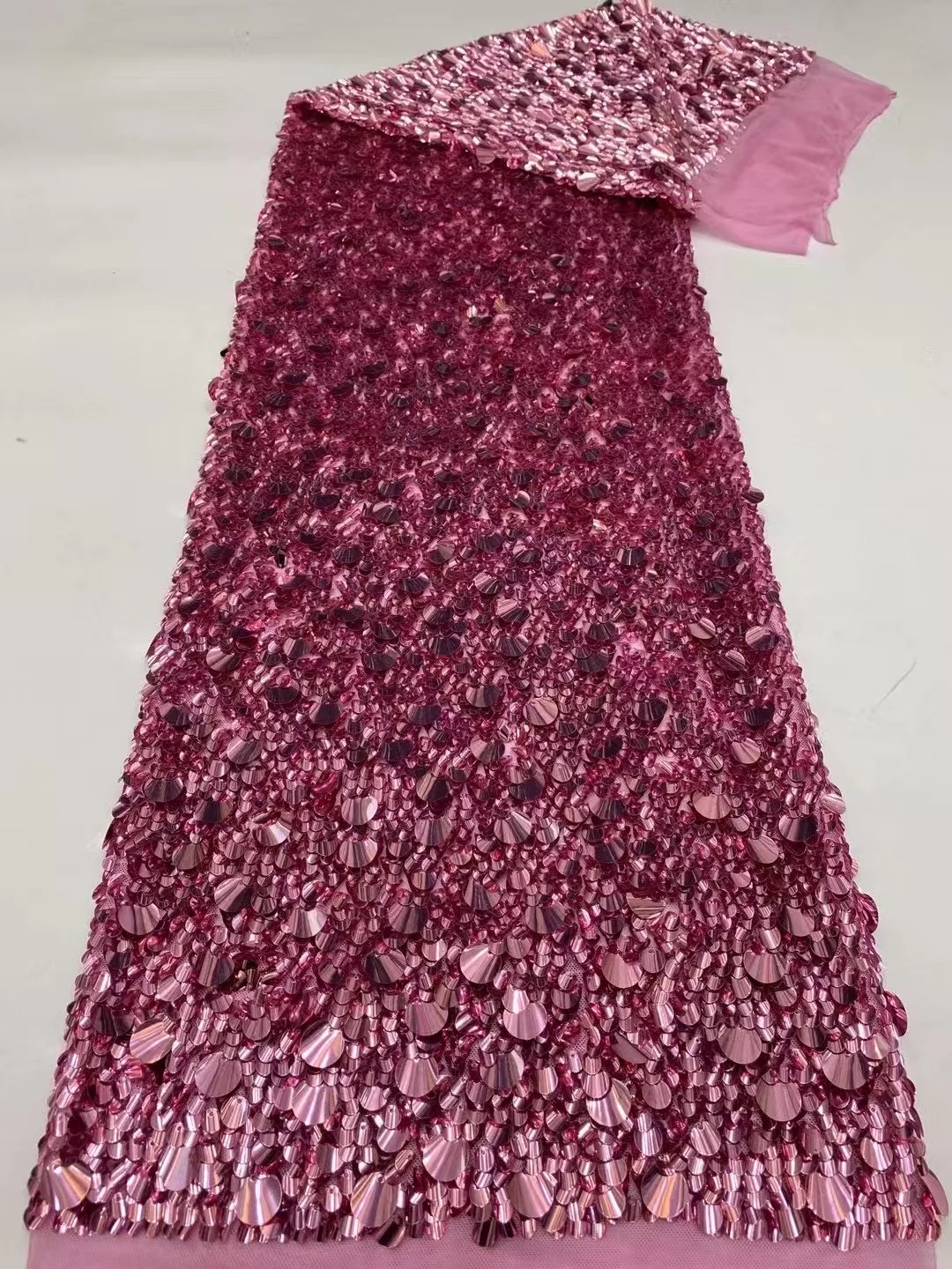 Luxury African Sequin Lace Fabric 2025 High Quality Groom Nigerian Net Bridal Embroidery French Tulle Sewing
Luxury African Sequin Lace Fabric 2025 High Quality Groom Nigerian Net Bridal Embroidery French Tulle Sewing