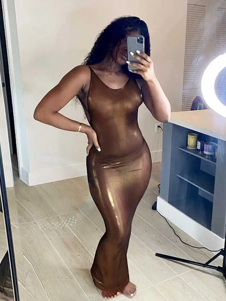 Women Autumn Summer Bodycon Party Solid Color Sleeveless Long Dress Sundress 2024 Female Clothing Streetwear Wholesale
Women Autumn Summer Bodycon Party Solid Color Sleeveless Long Dress Sundress 2024 Female Clothing Streetwear Wholesale