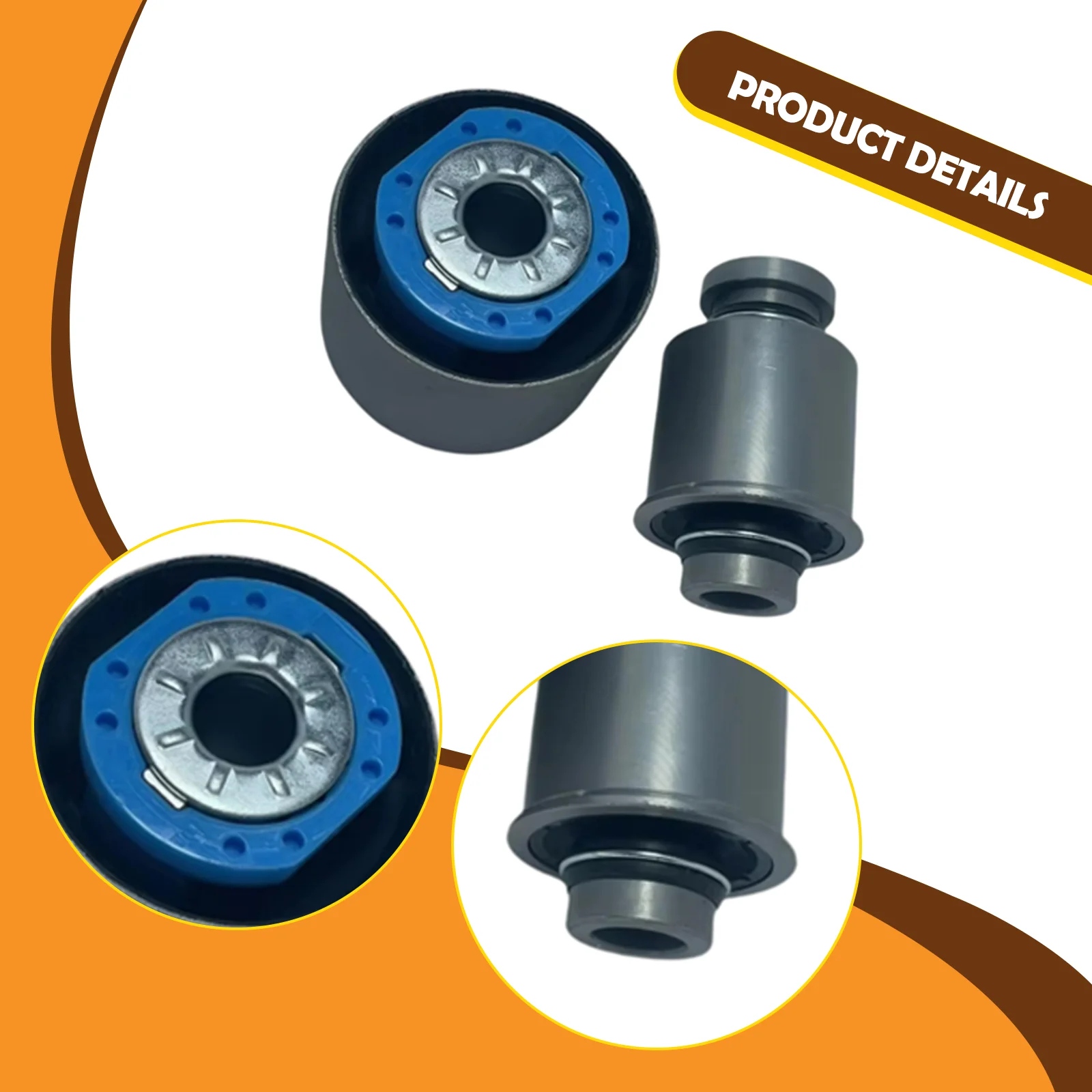 Suspension Control Arm Bushings Replacement Premium Auto Accessory Easy Installation Vehicle Parts for Mustang Edge
Suspension Control Arm Bushings Replacement Premium Auto Accessory Easy Installation Vehicle Parts for Mustang Edge