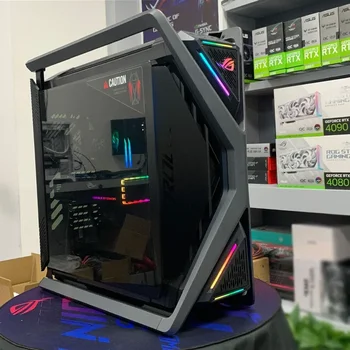 ASUS ROG HYPERION 제네시스 수냉식 케이스, 블랙, 화이트, 듀얼 420, GR701, 신제품