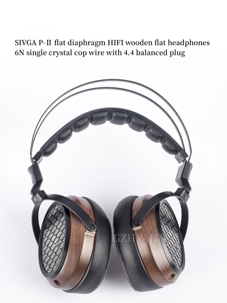 P-Ⅱ плоские диафрагменные HIFI деревянные Плоские наушники 6N однокристальный коп провод с 4,4 сбалансированной вилкой
P-Ⅱ плоские диафрагменные HIFI деревянные Плоские наушники 6N однокристальный коп провод с 4,4 сбалансированной вилкой