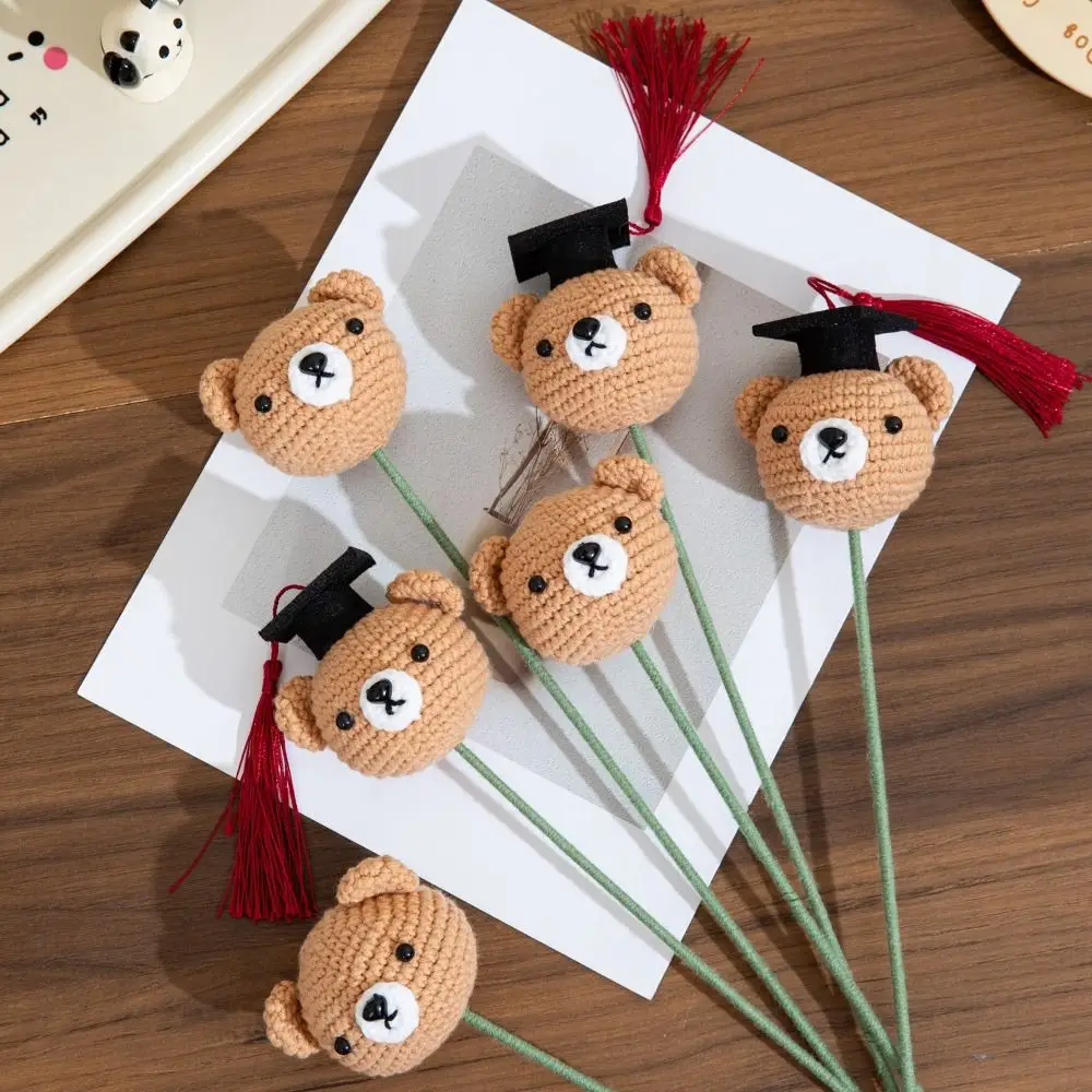 Doctoral Hats Graduation Knitted Flower Artificial Woven Hand Woven Yarn Graduation Flower Bouquet Fake DIY Knitted Flower
Doctoral Hats Graduation Knitted Flower Artificial Woven Hand Woven Yarn Graduation Flower Bouquet Fake DIY Knitted Flower