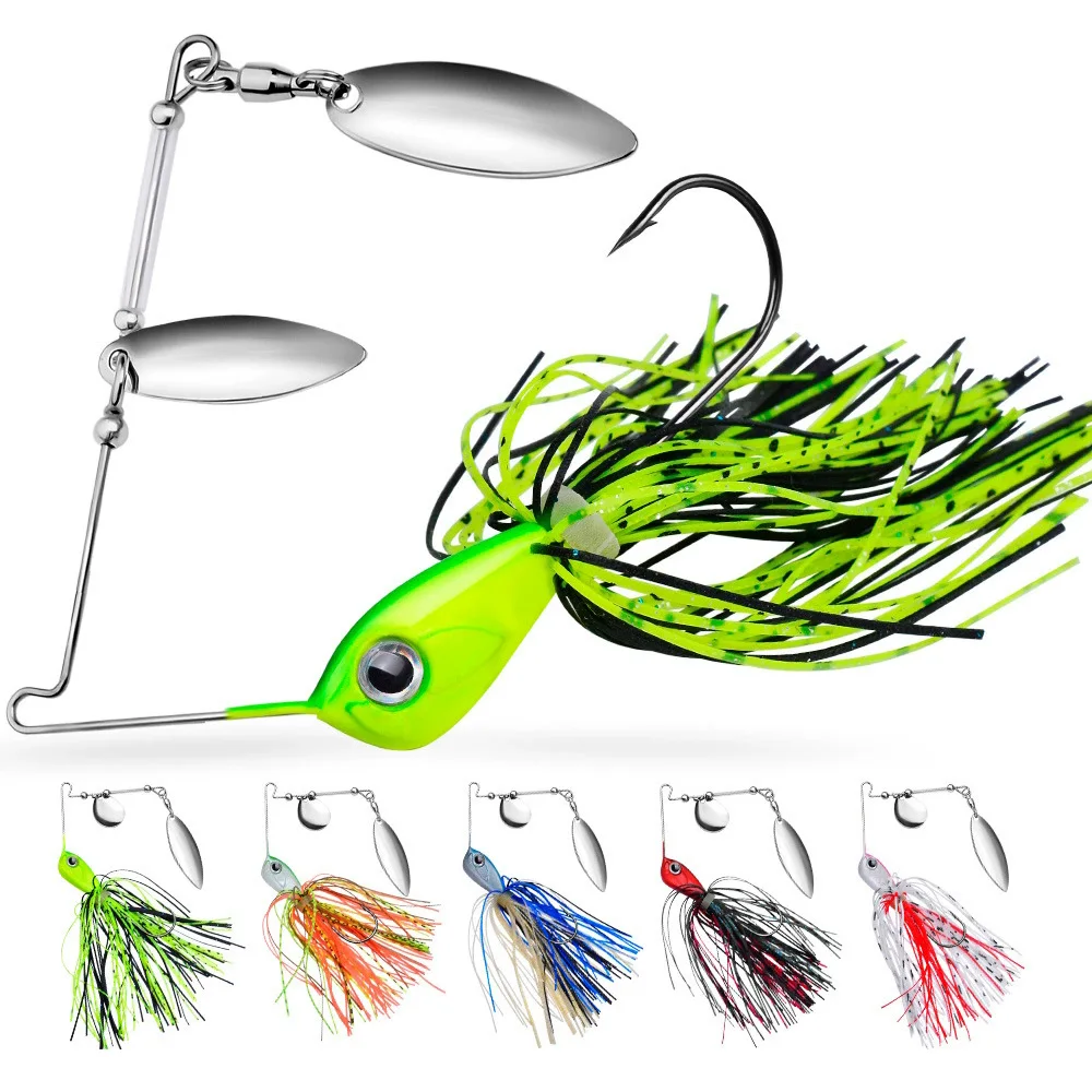 1pcs Spoon Bait 10g 14g Spinner Fishing Lure Rubber Jig Spinnerbait Artificial Bionic Metal Sequin Soft Fishing Bait dw629
1pcs Spoon Bait 10g 14g Spinner Fishing Lure Rubber Jig Spinnerbait Artificial Bionic Metal Sequin Soft Fishing Bait dw629