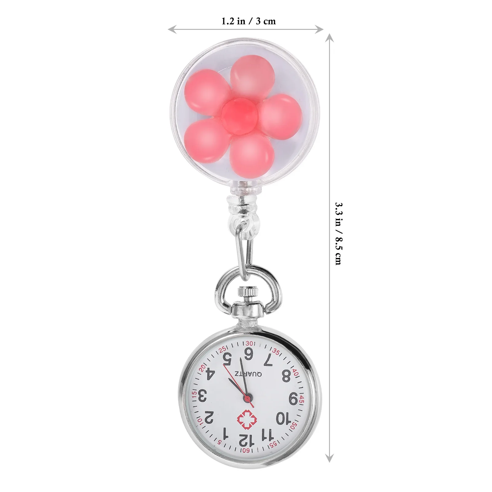 Chest Watch Lovely Cartoon Flower Pattern Clip On Nurse Badge Quartz Fob Watch For Women Lightweight Lapel Gift
Chest Watch Lovely Cartoon Flower Pattern Clip On Nurse Badge Quartz Fob Watch For Women Lightweight Lapel Gift