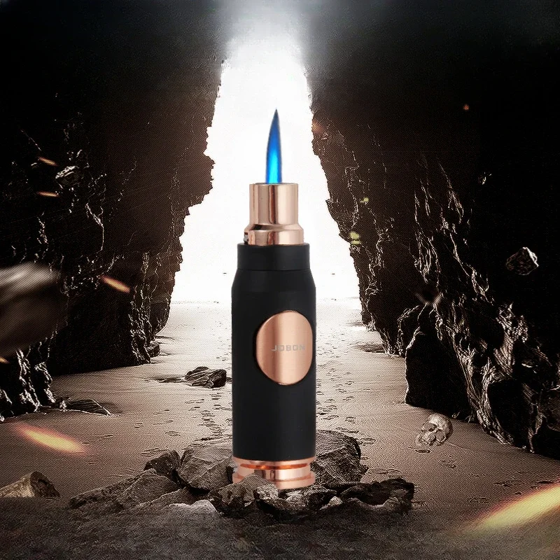 New JOBON Bullet-shaped Gas Lighter Jet Multi-purpose Butane Gas Torch Lighter Spray Gun Cigar Smoking Accessories Men’s Gifts
New JOBON Bullet-shaped Gas Lighter Jet Multi-purpose Butane Gas Torch Lighter Spray Gun Cigar Smoking Accessories Men’s Gifts