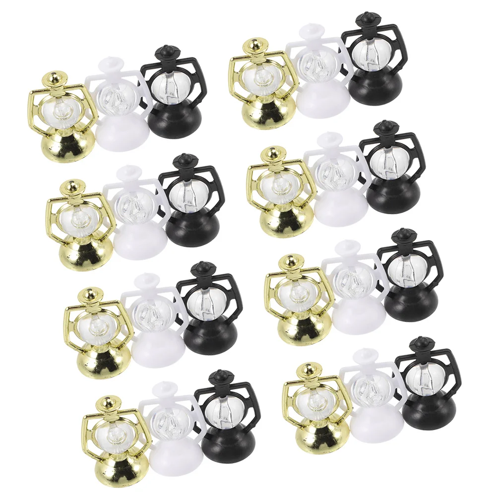 24 Pcs Microlandscape Ornament Makeup Costume Props Mini House Decor Plastic Lamp Models
24 Pcs Microlandscape Ornament Makeup Costume Props Mini House Decor Plastic Lamp Models