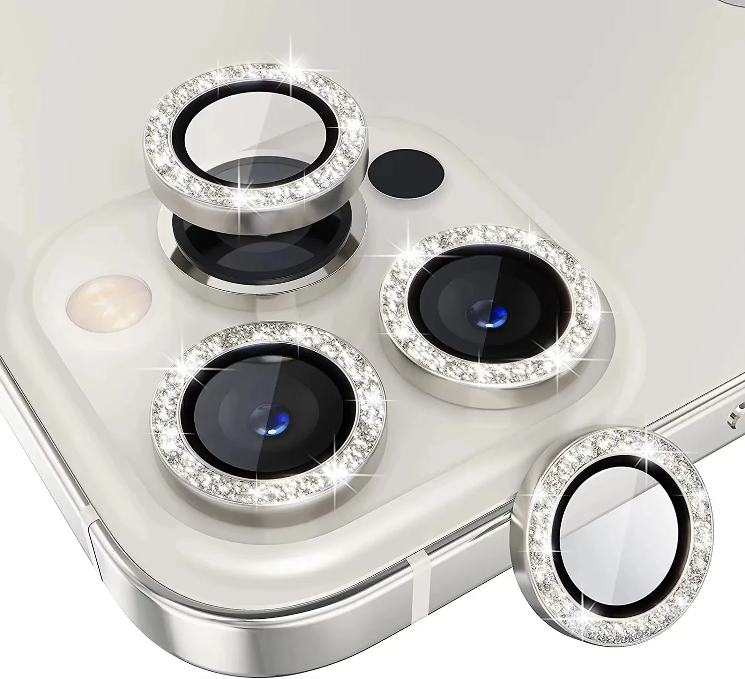 1-3Pcs Glitter Camera Lens Protector Cover For iPhone 17 Pro Max Air Bling Metal Protective Tempered Glass Camera Cover
1-3Pcs Glitter Camera Lens Protector Cover For iPhone 17 Pro Max Air Bling Metal Protective Tempered Glass Camera Cover