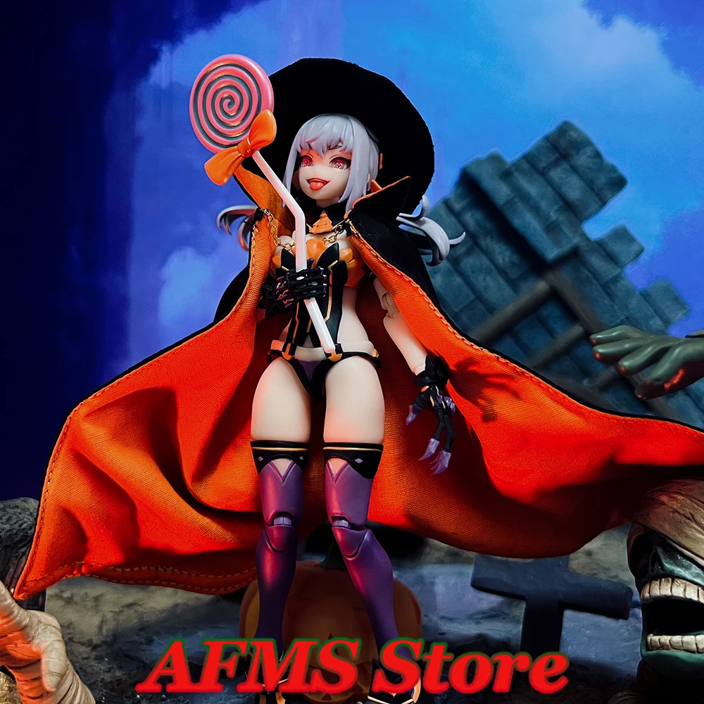 Snail-Shell 1/12 Female Soldier Pumpkin Princess Fighter Cloak Cap Cute Anime Witch Clothes Fit 6Inch Action Figure Body Model
Snail-Shell 1/12 Female Soldier Pumpkin Princess Fighter Cloak Cap Cute Anime Witch Clothes Fit 6Inch Action Figure Body Model