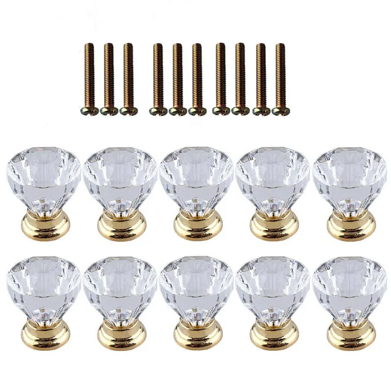 10 Pcs Crystal Glass Door Handle Drawer Cabinet Furniture Kitchen Handle Diamond Dressing Table Knob
10 Pcs Crystal Glass Door Handle Drawer Cabinet Furniture Kitchen Handle Diamond Dressing Table Knob