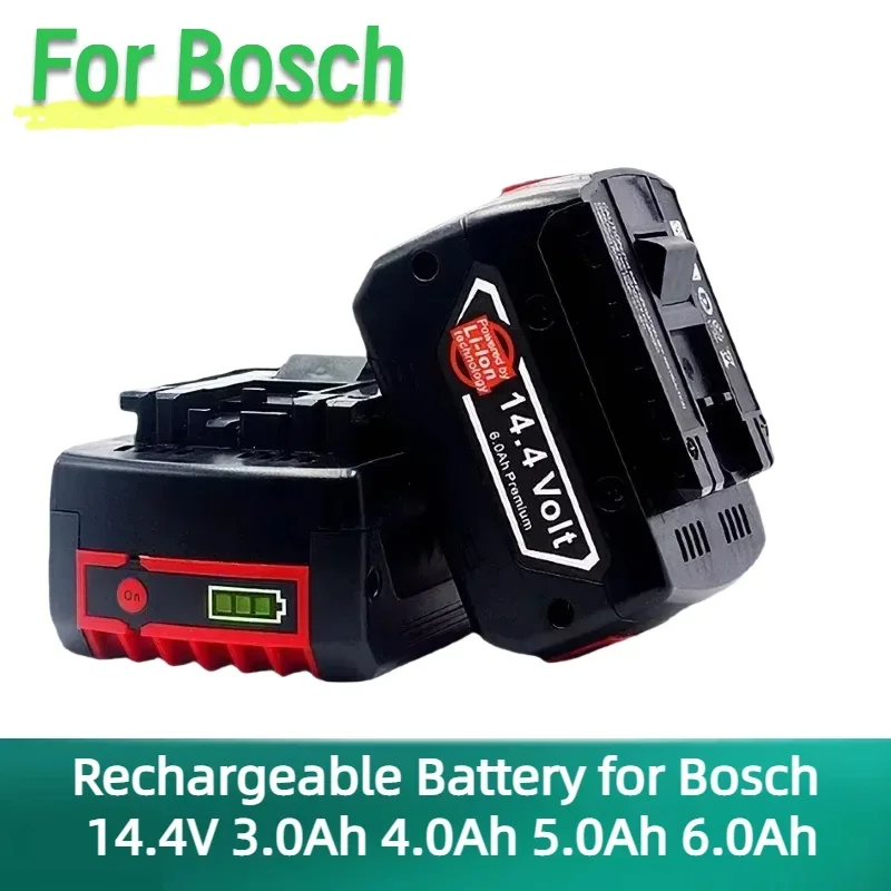 Rechargeable Battery for Bosch Power Tool 14.4V 4.0Ah for GBH GDR GSR 1080 DDS180 BAT614G Replacement Li-ion Battery Charger Set
Rechargeable Battery for Bosch Power Tool 14.4V 4.0Ah for GBH GDR GSR 1080 DDS180 BAT614G Replacement Li-ion Battery Charger Set