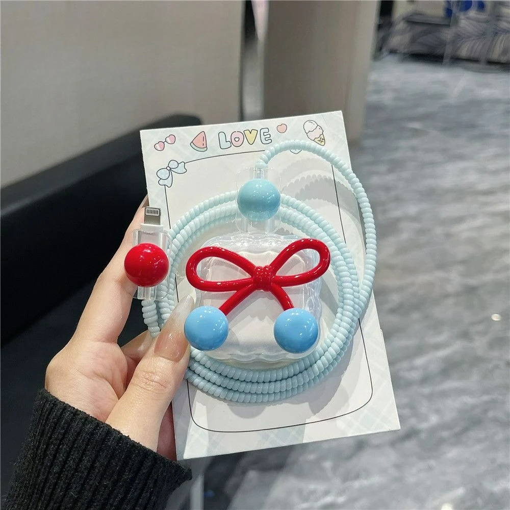 Cute Butterfly Data Cable Protective Sleeve Case for iPhone 17 16 18W / 20W or Case for iPhone 40W Charger Head Protector Cover
Cute Butterfly Data Cable Protective Sleeve Case for iPhone 17 16 18W / 20W or Case for iPhone 40W Charger Head Protector Cover