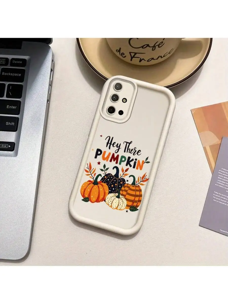 Pumpkin Theme Soft TPU Phone Case For Galaxy A71 5G - Halloween Design Protective Cover
Pumpkin Theme Soft TPU Phone Case For Galaxy A71 5G - Halloween Design Protective Cover