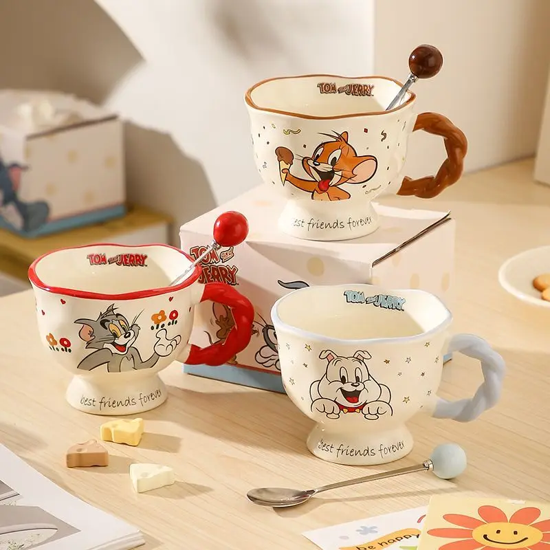 Kawaii Anime Birthday gift Cat and Mouse cup 2025 New Ceramic household milk cup couple coffee water cup mug Toys for Gifts
Kawaii Anime Birthday gift Cat and Mouse cup 2025 New Ceramic household milk cup couple coffee water cup mug Toys for Gifts
