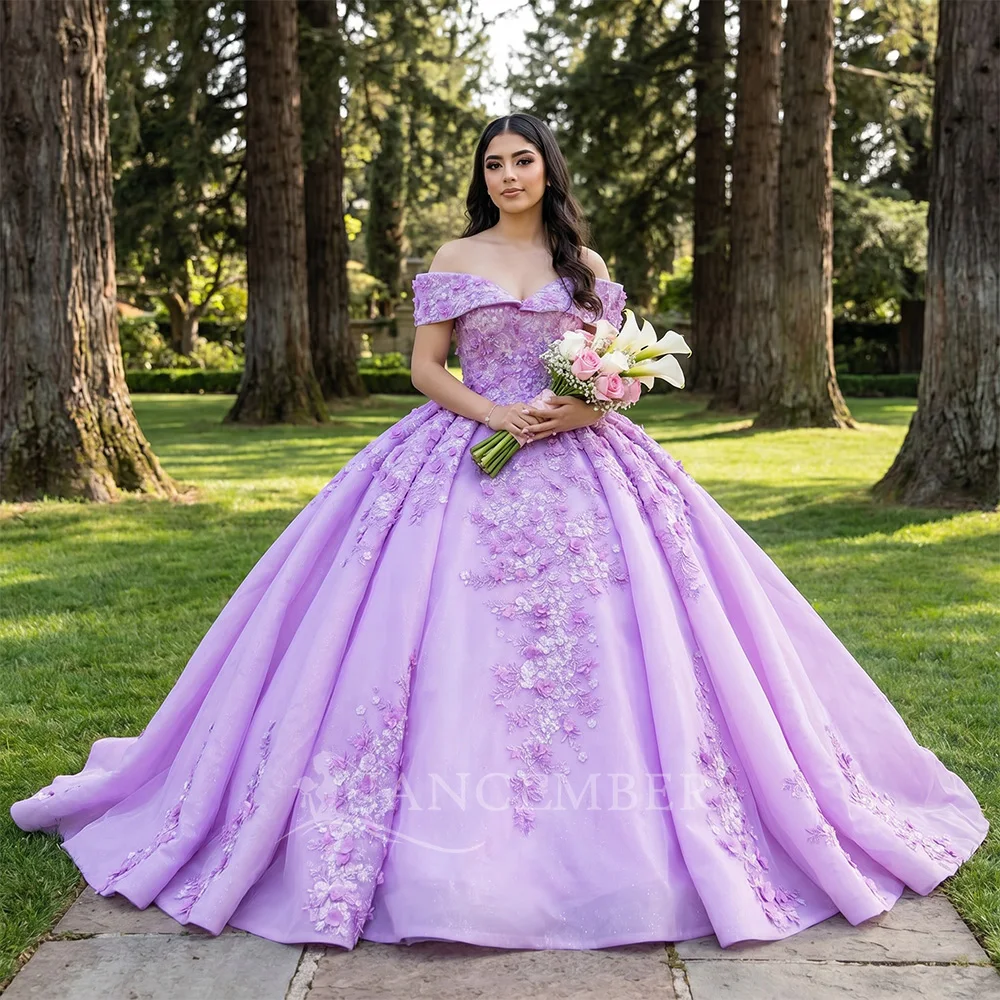 Luxurious Off the Shoulder 15th Quinceanera Dresses Sequin Appliques Sweetheart Vestidos de 15 años Quinceañera 2026 Customized
Luxurious Off the Shoulder 15th Quinceanera Dresses Sequin Appliques Sweetheart Vestidos de 15 años Quinceañera 2026 Customized