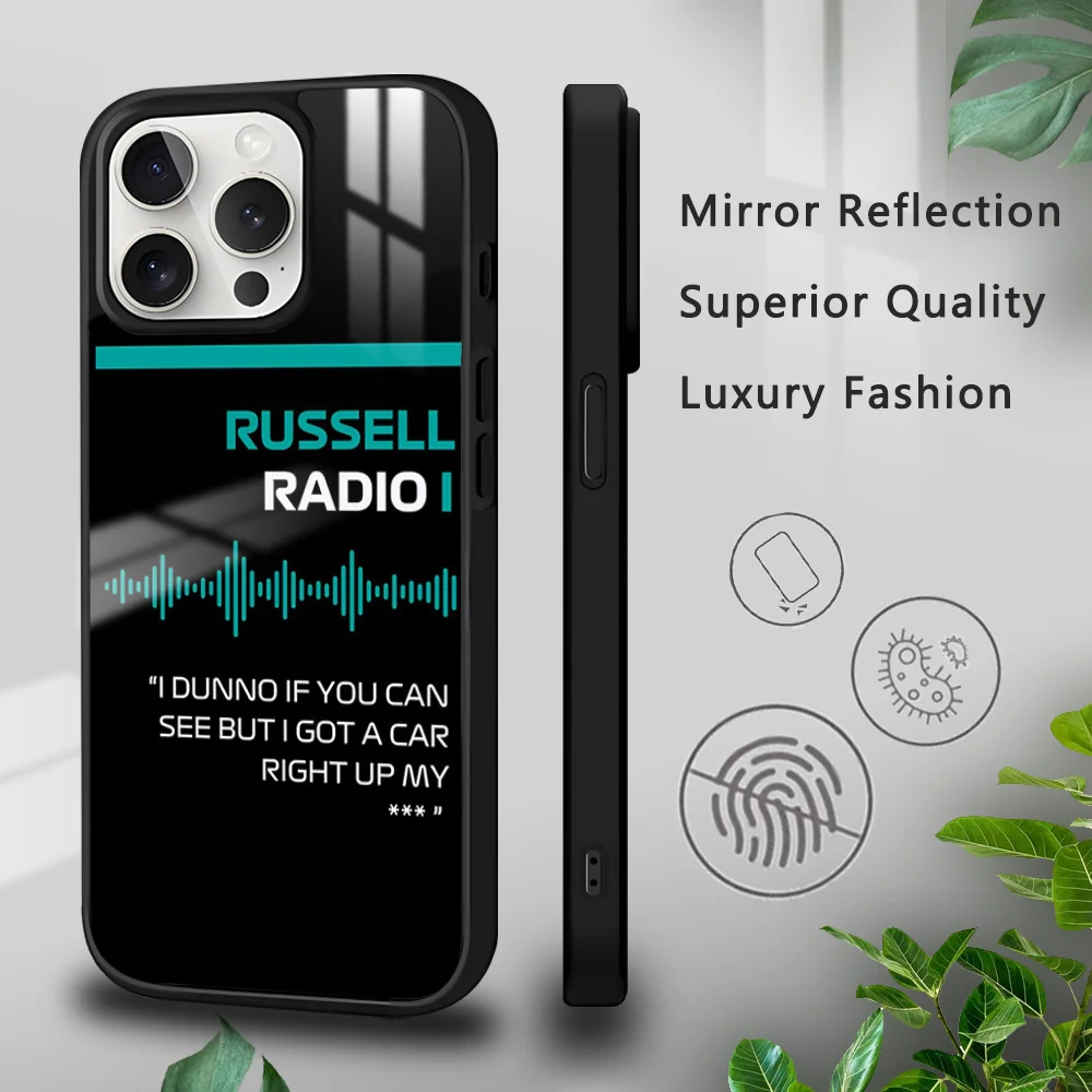 F1 G-GeorgeS 63 R-RussellS Phone Case For iPhone 16 15 14 13 12 11 Pro Xs Max Mini Plus Celulares Hard Funda
F1 G-GeorgeS 63 R-RussellS Phone Case For iPhone 16 15 14 13 12 11 Pro Xs Max Mini Plus Celulares Hard Funda
