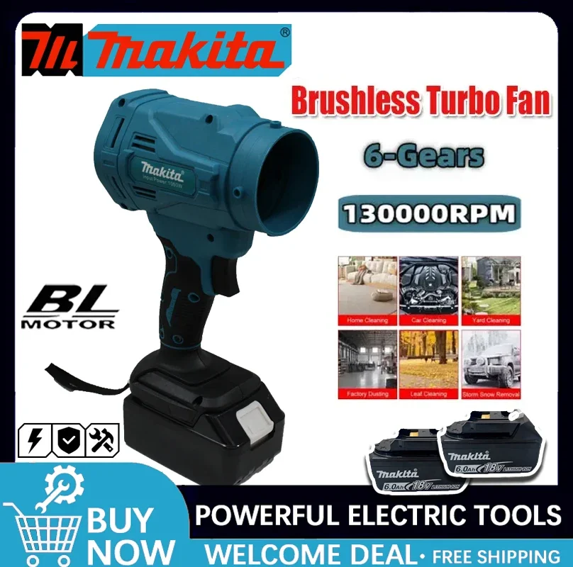 Бесщеточный турбовентилятор Makita: турбинный воздуходув с регулируемой скоростью, мощный электрический пылесос-воздуходувка, сильный воздушный поток
Бесщеточный турбовентилятор Makita: турбинный воздуходув с регулируемой скоростью, мощный электрический пылесос-воздуходувка, сильный воздушный поток