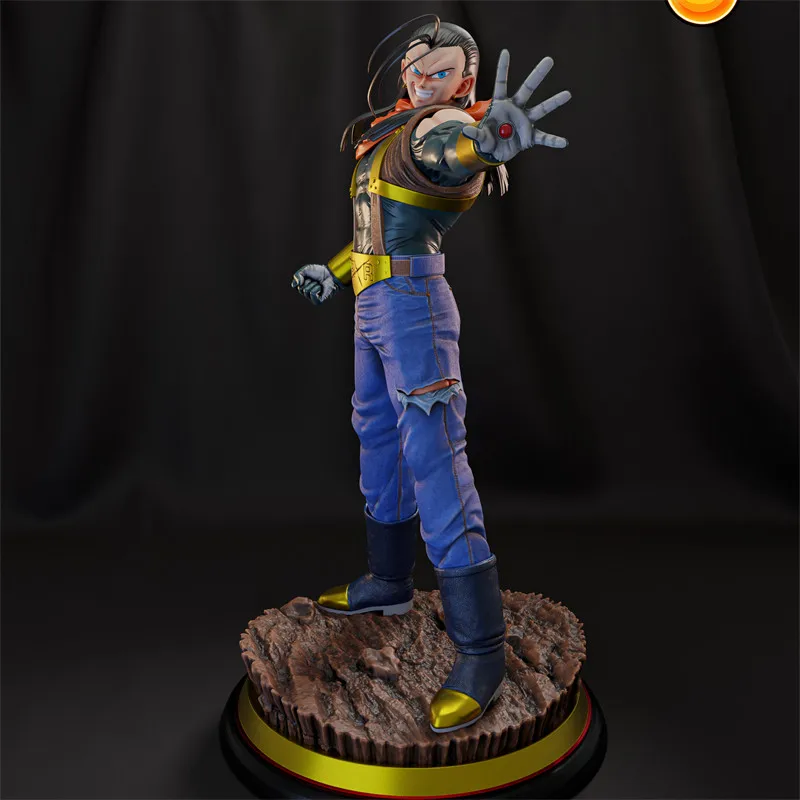 35cm Dragon Ball Gt Super Android 17 Statue Anime Action Figures Desktop Ornament Collectible Model Toy Pc Case Car Decor Gift
35cm Dragon Ball Gt Super Android 17 Statue Anime Action Figures Desktop Ornament Collectible Model Toy Pc Case Car Decor Gift