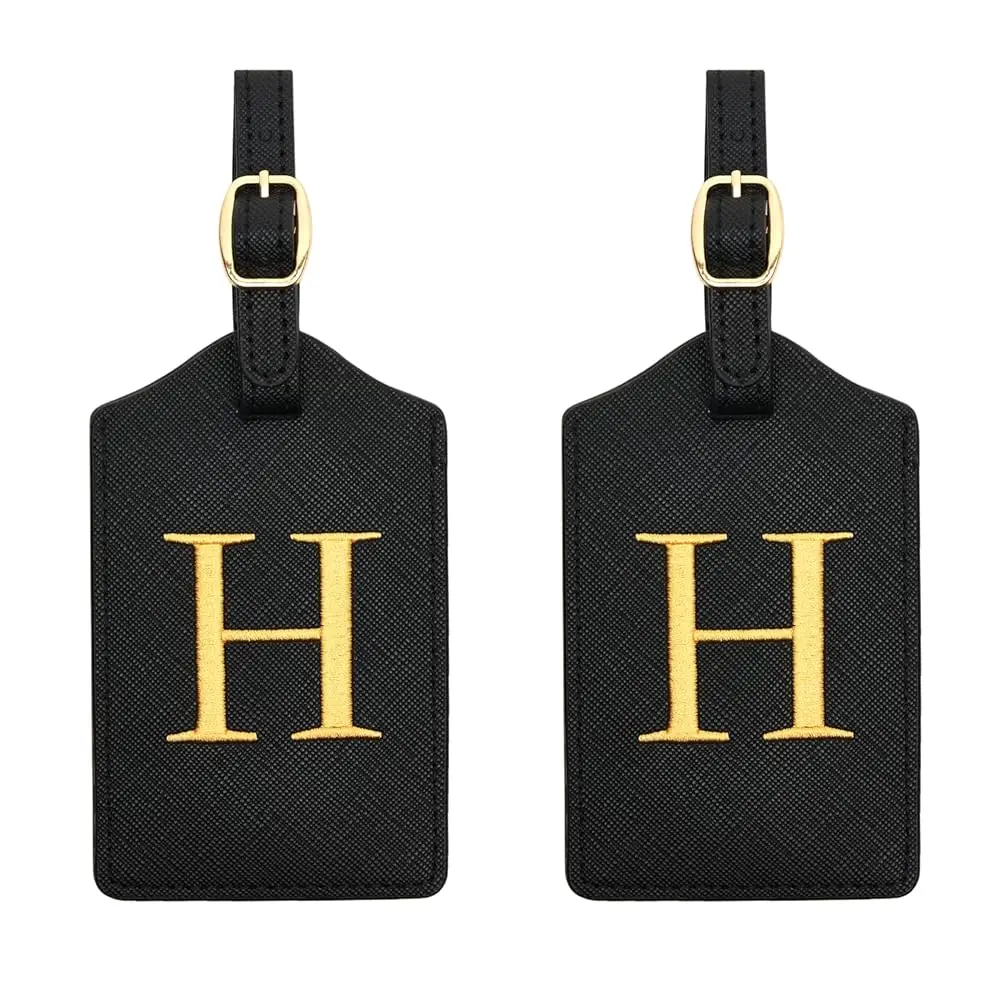 Free Shipping2 Pcs Initial Monogrammed PU Leather Luggage Tags - Embroidered, Perfect for Suitcases & Bags
Free Shipping2 Pcs Initial Monogrammed PU Leather Luggage Tags - Embroidered, Perfect for Suitcases & Bags