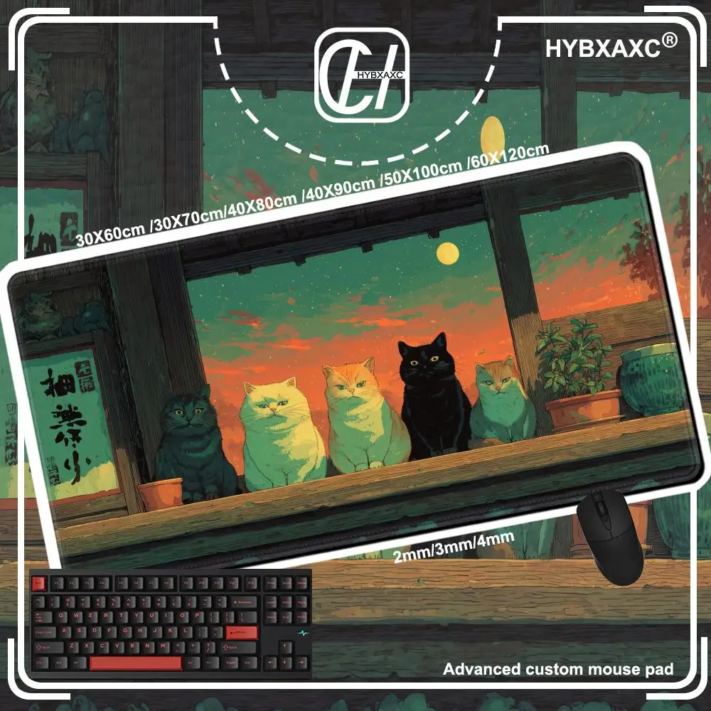 Fun Animal Cats Mouse Pad Cute HD Desk Pad Extended Gaming Keyboard Mats Large 90x40cm XXL Gamer Mousepad
Fun Animal Cats Mouse Pad Cute HD Desk Pad Extended Gaming Keyboard Mats Large 90x40cm XXL Gamer Mousepad