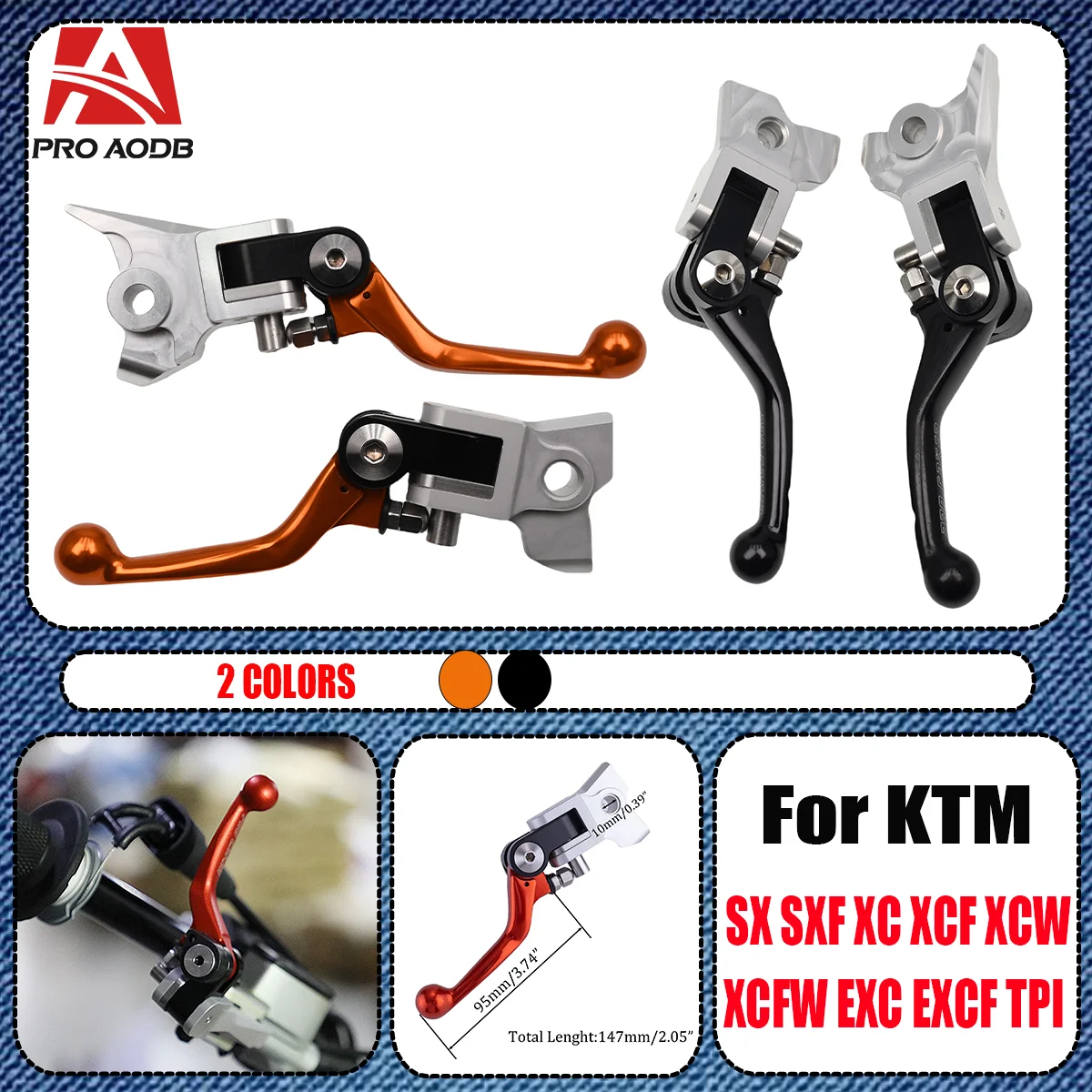 Motorcycle 2023 CNC Clutch Brake Lever For KTM SX SXF XC125 150 250 300 350 450 500 XCF XCW EXC EXCF TPI SMR 2014-2021 2022 2023
Motorcycle 2023 CNC Clutch Brake Lever For KTM SX SXF XC125 150 250 300 350 450 500 XCF XCW EXC EXCF TPI SMR 2014-2021 2022 2023