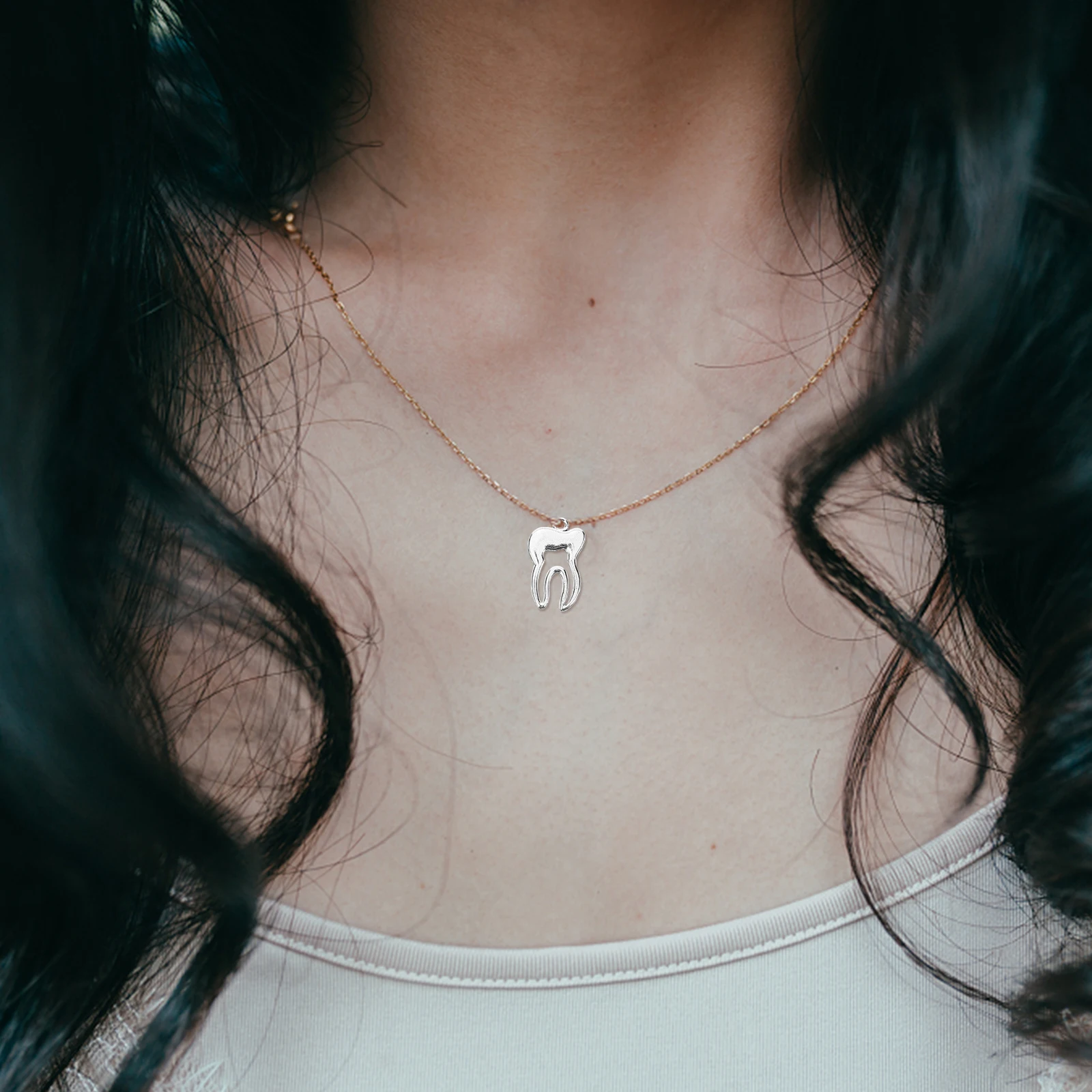 50pcs Simulated Tooth Pendant Zinc Alloy Necklace Jewelry Making Supplies Silver DIY Craft Accessories Teeth Charms Decorations 
50pcs Simulated Tooth Pendant Zinc Alloy Necklace Jewelry Making Supplies Silver DIY Craft Accessories Teeth Charms Decorations