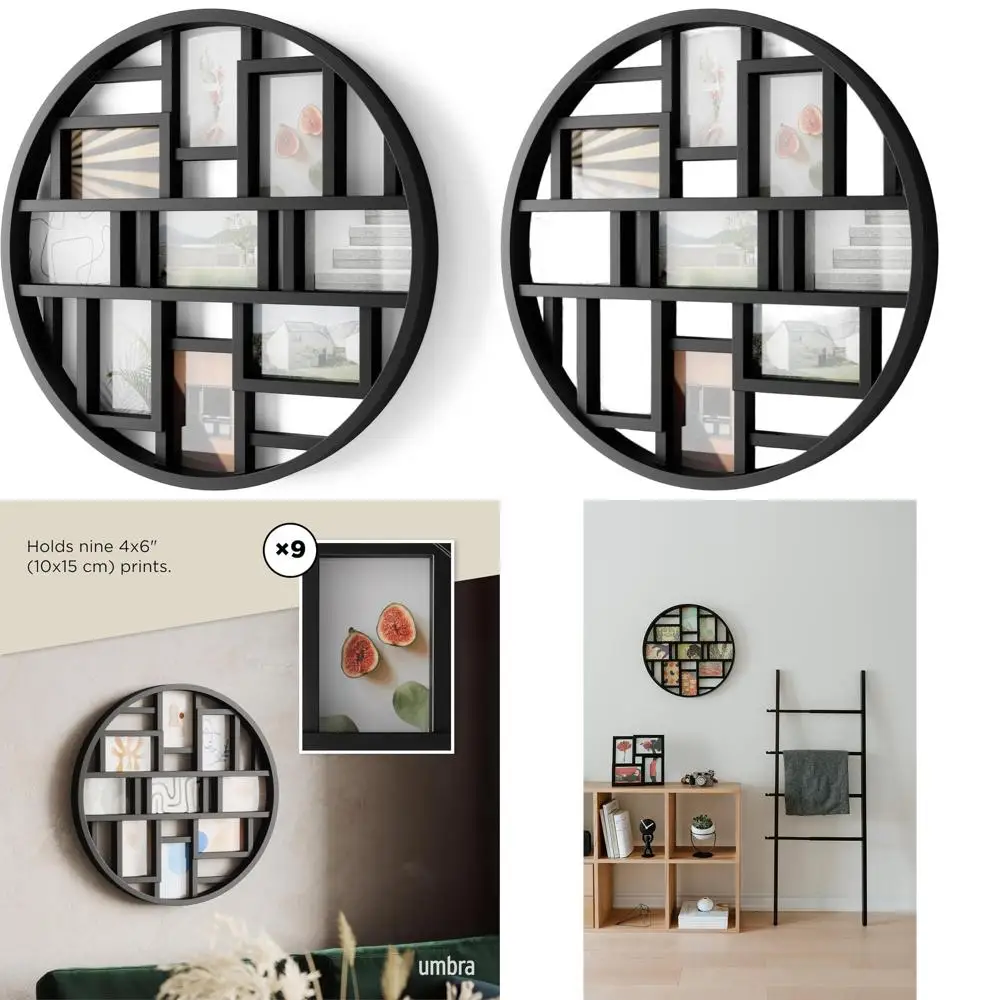 Вмещает 9 фотографий формата 4x6, большая черная рамка для коллажа 22 дюйма.
Вмещает 9 фотографий формата 4x6, большая черная рамка для коллажа 22 дюйма.