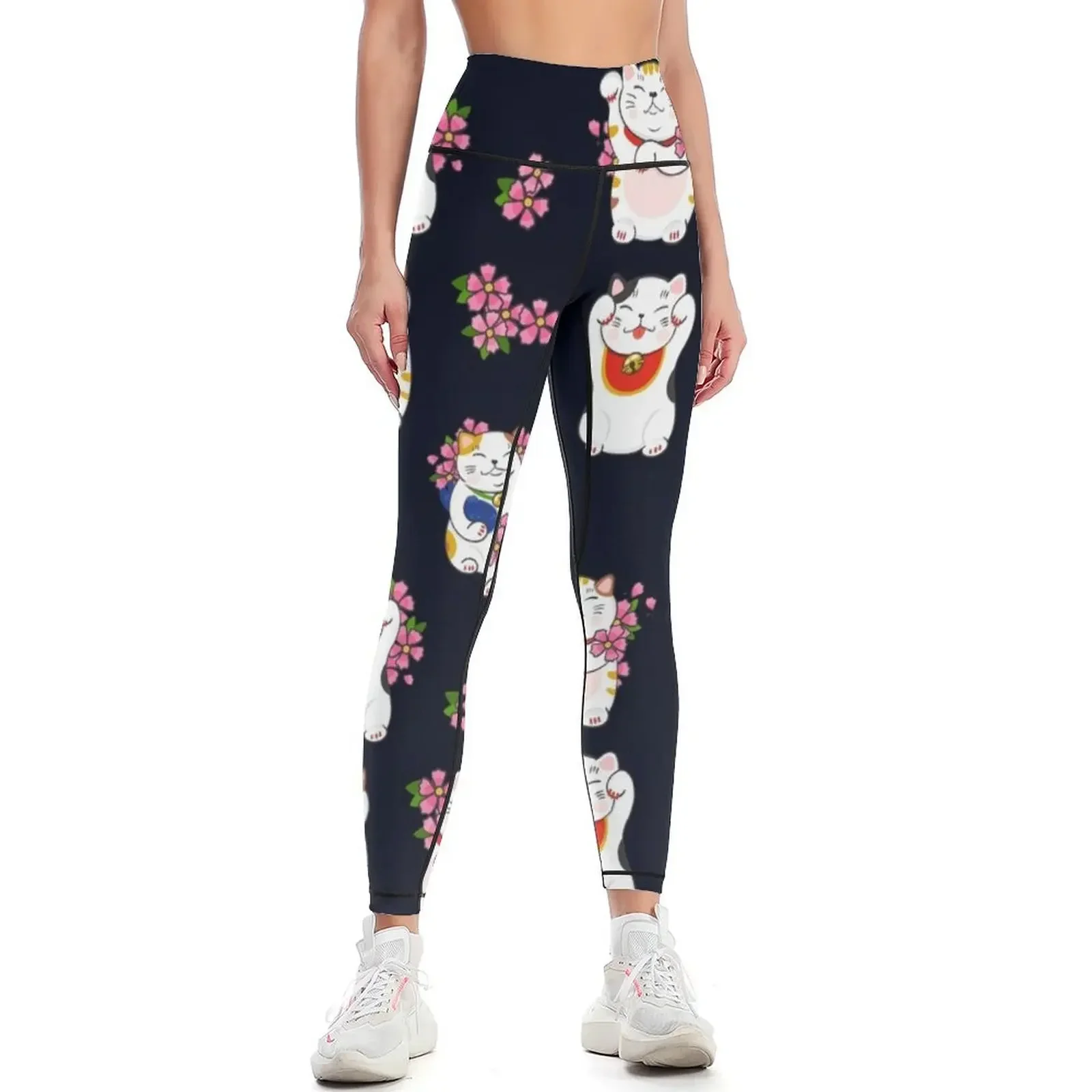 Lucky Cat - Maneki Neko Leggings Sports pants woman sports for push up gym wear workout shorts Womens Leggings 
Lucky Cat - Maneki Neko Leggings Sports pants woman sports for push up gym wear workout shorts Womens Leggings