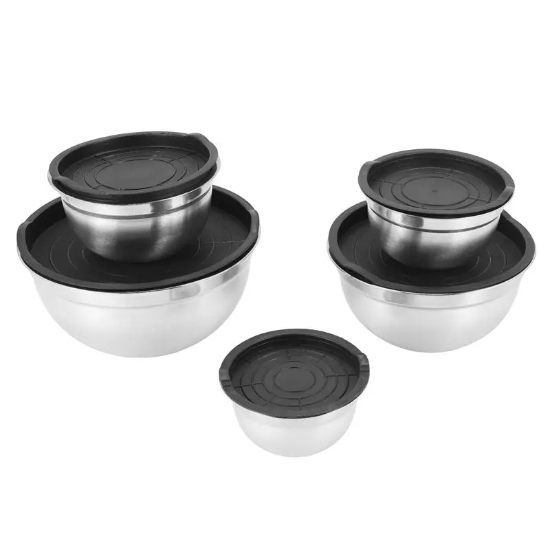 Aug. 5 Pcs Mixing Bowl,Stainless Steel Stackable Salad Bowl With Airtight Lid,Serving Bowl For Kitchen Cooking Baking,Etc
Aug. 5 Pcs Mixing Bowl,Stainless Steel Stackable Salad Bowl With Airtight Lid,Serving Bowl For Kitchen Cooking Baking,Etc