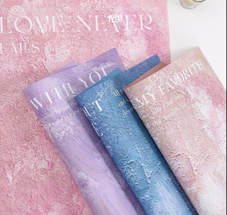 Бумага для упаковки цветов ручной работы: материалы для цветочных магазинов, подарочная упаковка, художественная упаковка для картин маслом, сделанных своими руками, и букетов.
Бумага для упаковки цветов ручной работы: материалы для цветочных магазинов, подарочная упаковка, художественная упаковка для картин маслом, сделанных своими руками, и букетов.